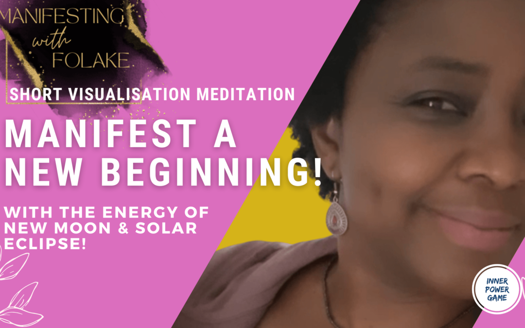 Manifest a new beginning with the energy of new moon and solar eclipses